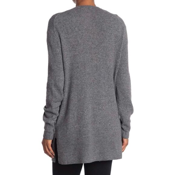 Madewell Merino Wool Cozy Walker Gray 2 Pocket Cardigan Women’s Size Large - Picture 5 of 15